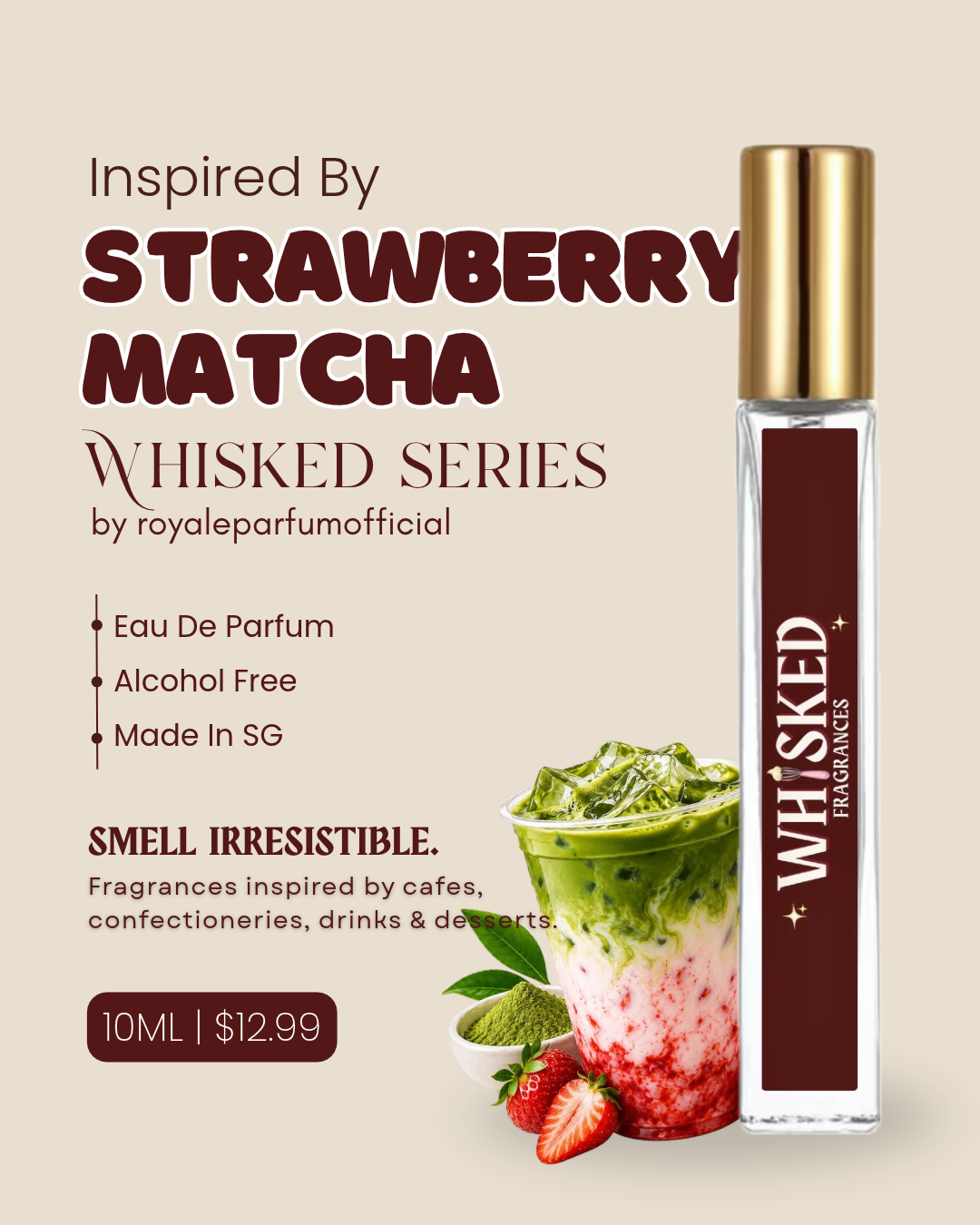 STRAWBERRY MATCHA FRAGRANCE | ROYALEPARFUMOFFICIAL