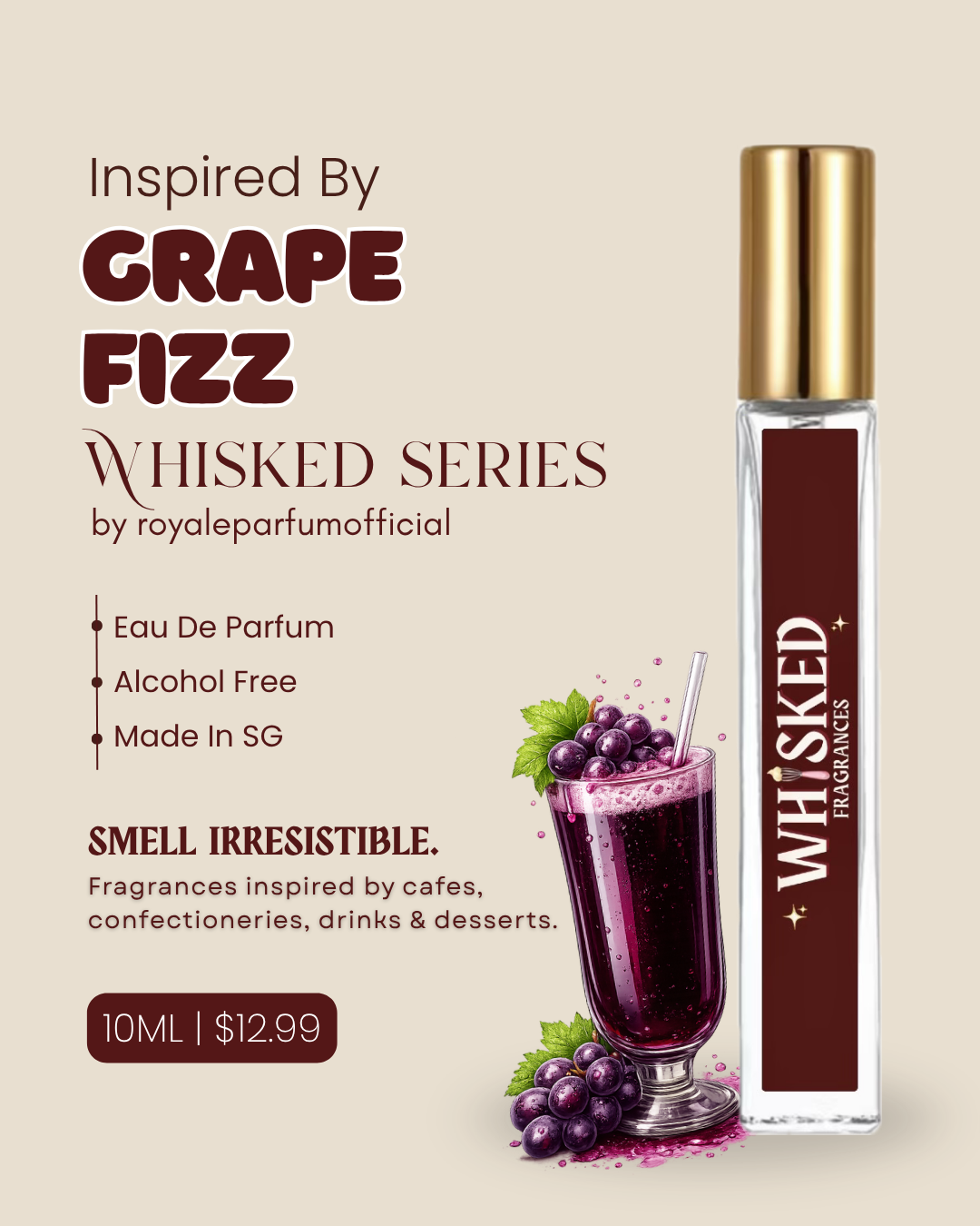 GRAPE FIZZ FRAGRANCE | ROYALEPARFUMOFFICIAL