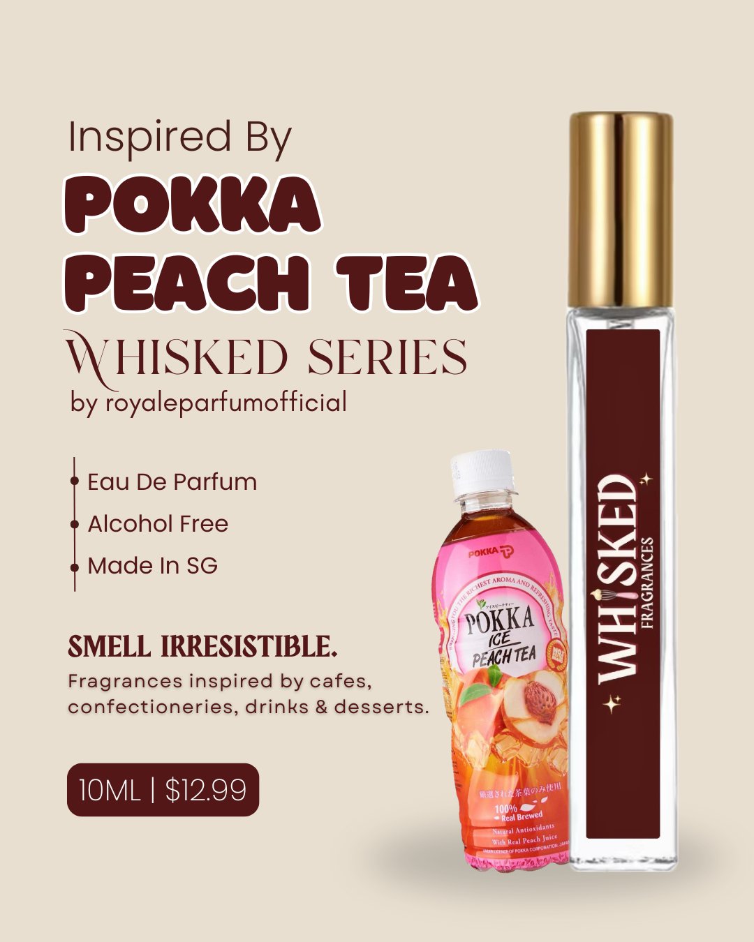 POKKA PEACH TEA FRAGRANCE | ROYALEPARFUMOFFICIAL