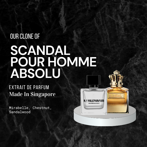 SCANDAL POUR HOMME ABSOLU CLONE | ROYALEPARFUMOFFICIAL