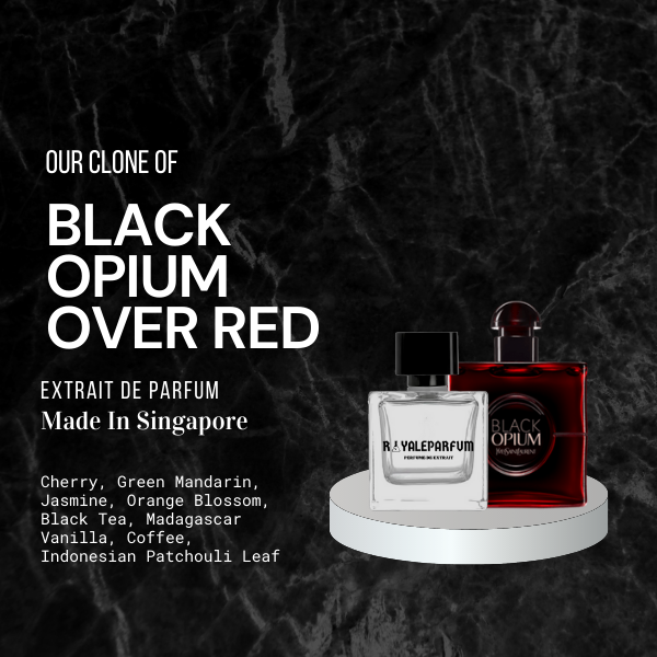 BLACK OPIUM OVER RED CLONE | ROYALEPARFUMOFFICIAL