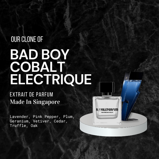 BAD BOY COBALT ELECTRIQUE CLONE | ROYALEPARFUMOFFICIAL