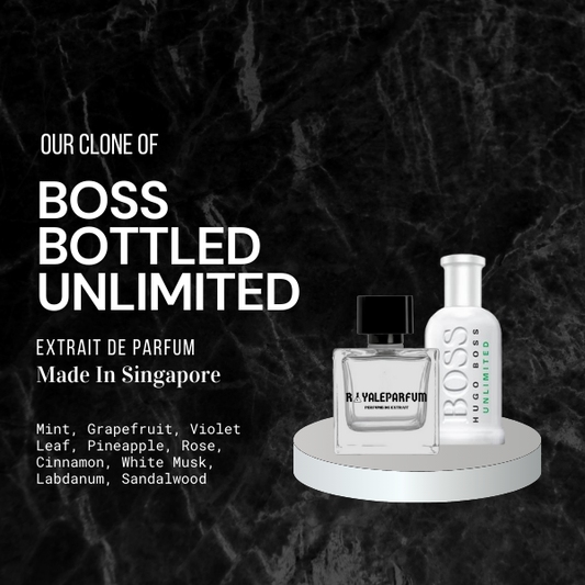 BOSS BOTTLED UNLIMITED CLONE | ROYALEPARFUMOFFICIAL