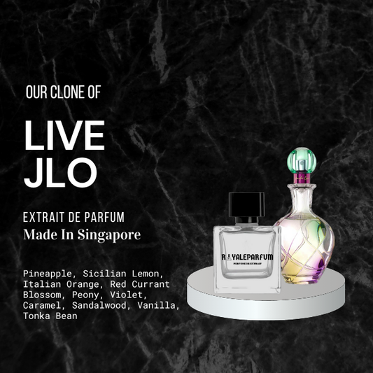 LIVE JENNIFER LOPEZ CLONE | ROYALEPARFUMOFFICIAL
