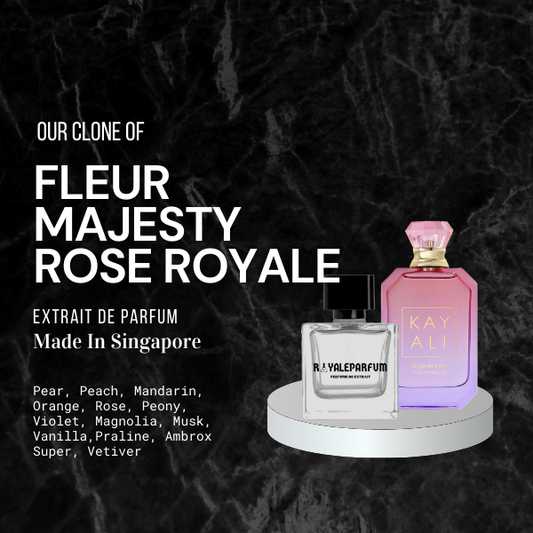 FLEUR MAJESTY ROSE ROYALE CLONE | ROYALEPARFUMOFFICIAL
