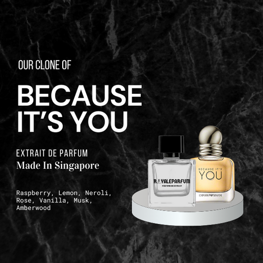 BECAUSE IT'S YOU CLONE | ROYALEPARFUMOFFICIAL