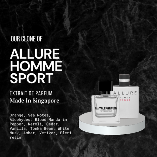ALLURE HOMME SPORT CLONE | ROYALEPARFUMOFFICIAL