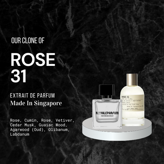 ROSE 31 CLONE | ROYALEPARFUMOFFICIAL