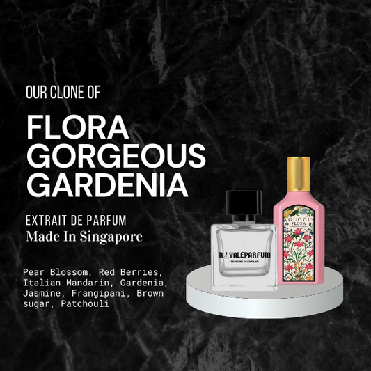 FLORA GORGEOUS GARDENIA CLONE | ROYALEPARFUMOFFICIAL