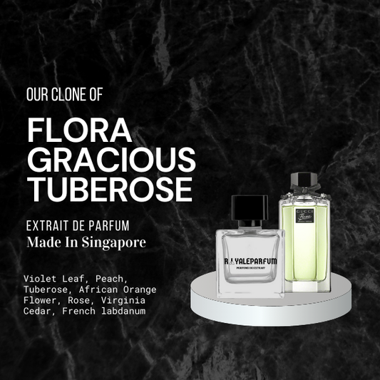 FLORA GRACIOUS TUBEROSE CLONE | ROYALEPARFUMOFFICIAL