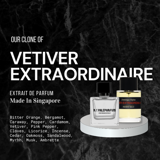 VETIVER EXTRAORDINAIRE CLONE | ROYALEPARFUMOFFICIAL