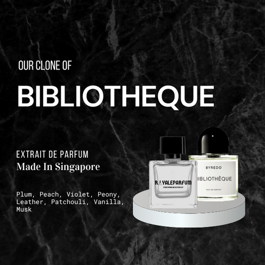 BIBLIOTHEQUE CLONE | ROYALEPARFUMOFFICIAL