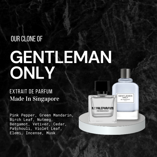GENTLEMAN ONLY CLONE | ROYALEPARFUMOFFICIAL