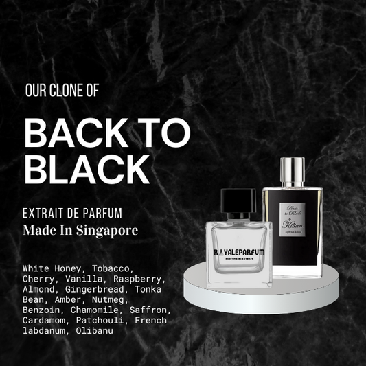 BACK TO BLACK CLONE | ROYALEPARFUMOFFICIAL