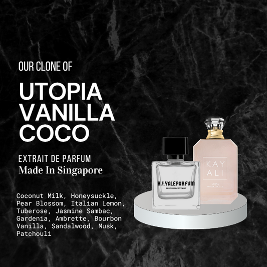 UTOPIA VANILLA COCO CLONE | ROYALEPARFUMOFFICIAL