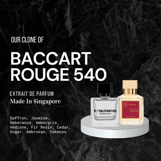 BACCARAT ROUGE 540 CLONE | ROYALEPARFUMOFFICIAL