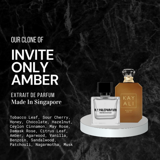 INVITE ONLY AMBER CLONE | ROYALEPARFUMOFFICIAL