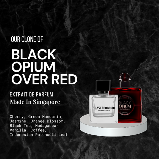 BLACK OPIUM OVER RED CLONE | ROYALEPARFUMOFFICIAL