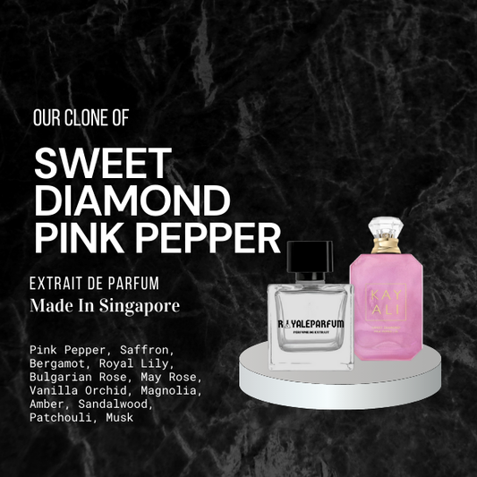 SWEET DIAMOND PINK PEPPER CLONE | ROYALEPARFUMOFFICIAL