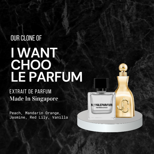 I WANT CHOO LE PARFUM CLONE | ROYALEPARFUMOFFICIAL