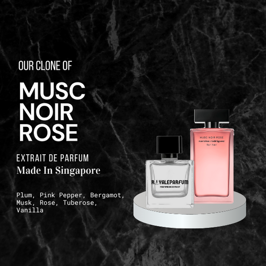 MUSC NOIR ROSE CLONE | ROYALEPARFUMOFFICIAL