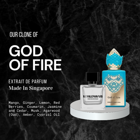 GOD OF FIRE CLONE | ROYALEPARFUMOFFICIAL [pre order]