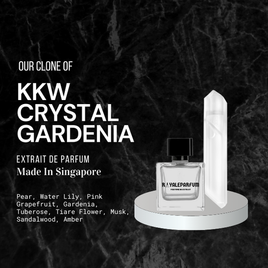 KKW CRYSTAL GARDENIA CLONE | ROYALEPARFUMOFFICIAL